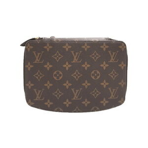 Louis Vuitton Monogram Leather Brown Poche Monte Carlo Accessory Pouch